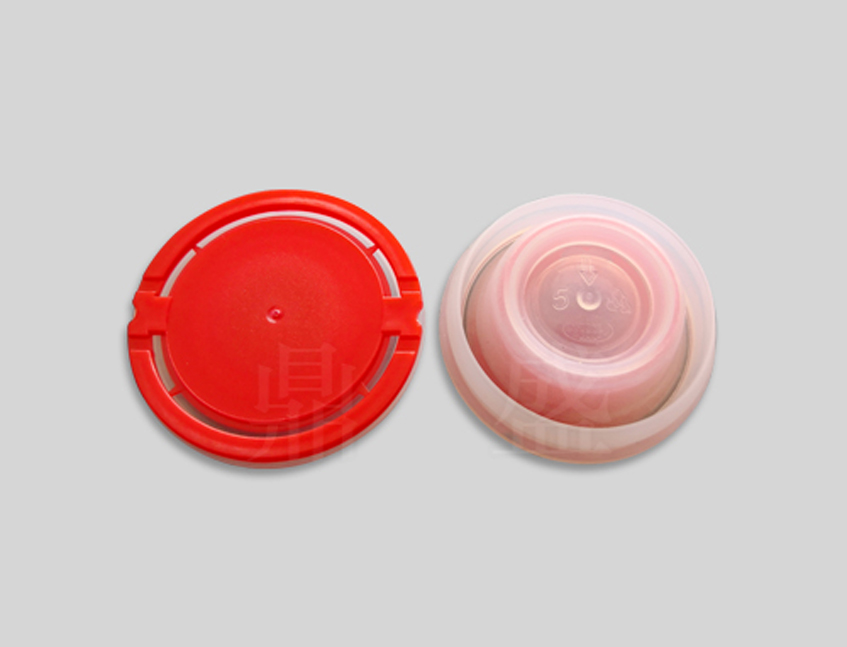 42MM Red Plastic Pull Up Cap For Metal Can