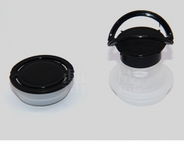 32MM Black Plastic Pull Up Cap For Metal Can