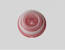 32MM Red Plastic Pull Up Cap For Metal Can