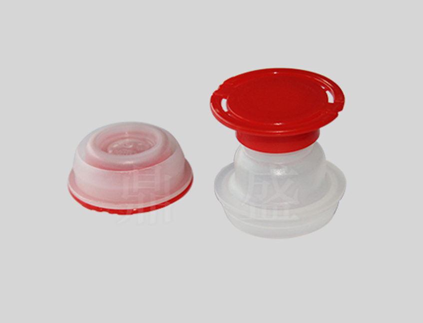 32MM Red Plastic Pull Up Cap For Metal Can