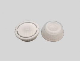 32MM White Plastic Pull Up Cap For Metal Can