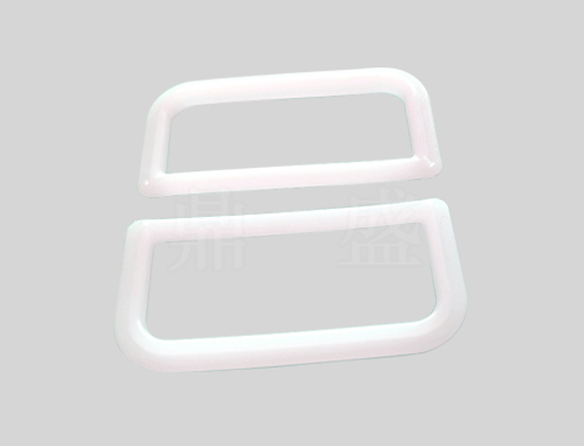 20F White Square Plastic Barrel Handle For 2-4L  Barrel/Can