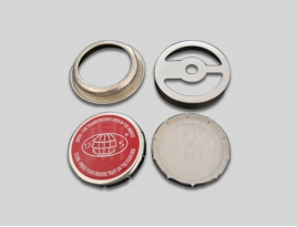40# Metal Pressure Caps Four-piece Set For Barrel/Can